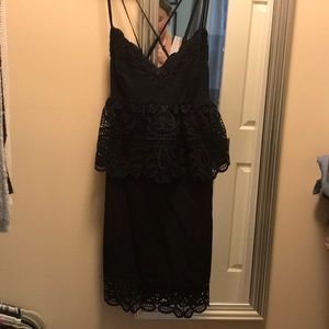 Gianni Bini black Monica dress NEW WITH TAGS